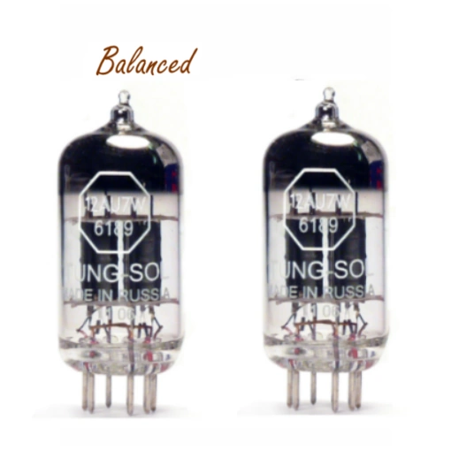 Balanced Tung Sol 12AU7 Preamp Tube - Matched Pair